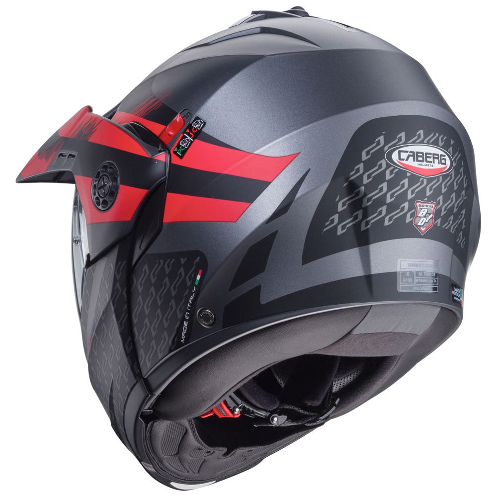 Caberg Tourmax X Sarabe Matt Gun / Black / Red