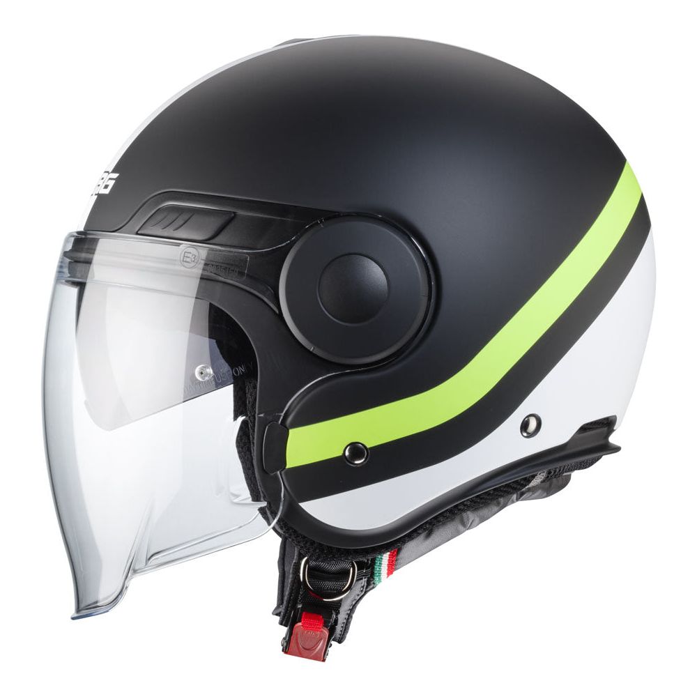 Caberg Uptown Chrono Matt Black / Fluo Yellow