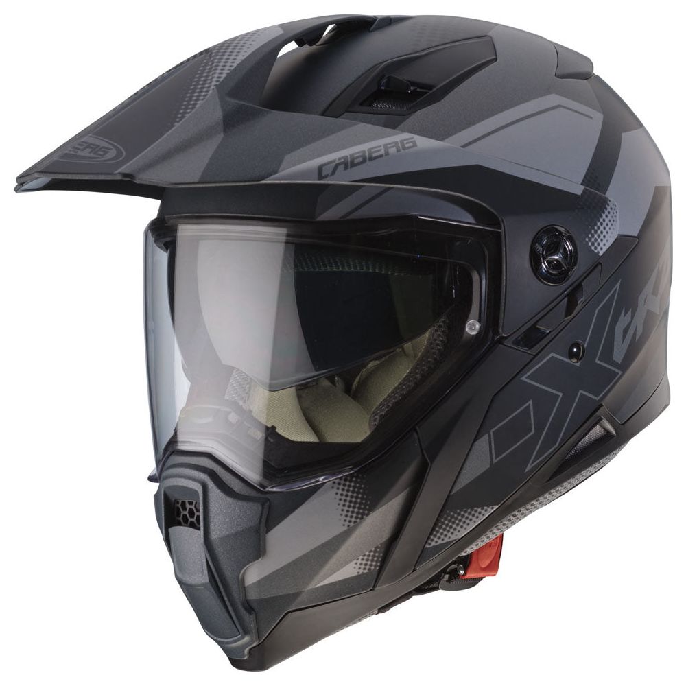 Caberg X-Trace Spark Plain Matt Black / Anthracite / Silver