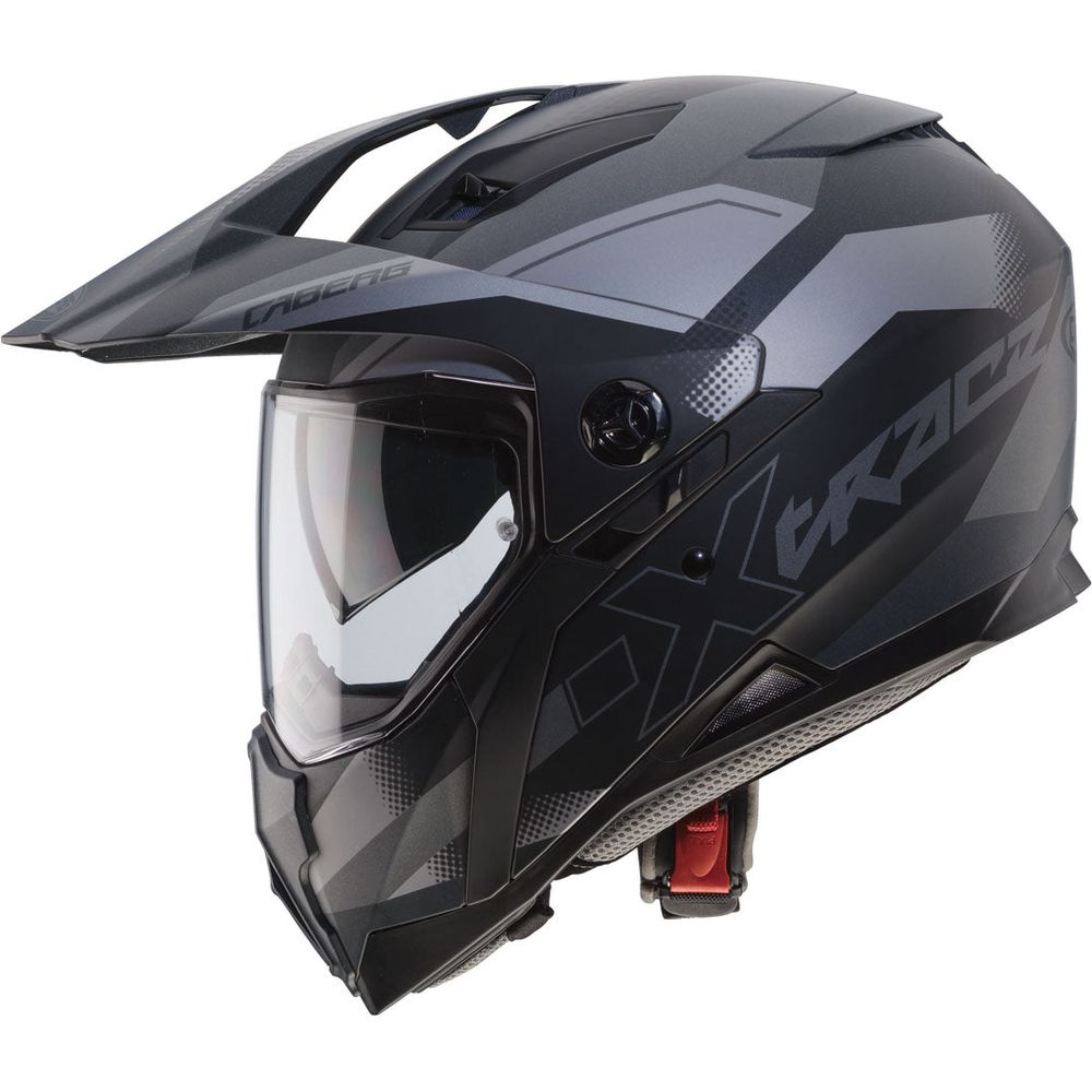 Caberg X-Trace Spark Plain Matt Black / Anthracite / Silver