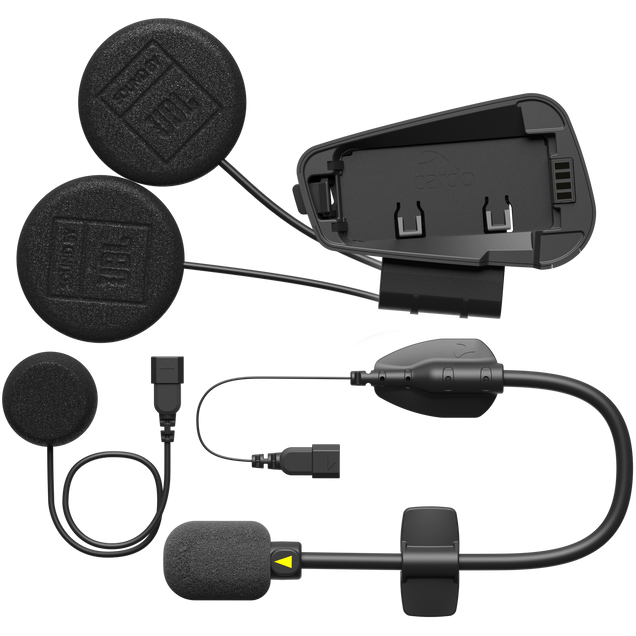 Cardo Freecom-X / Spirit 2nd Helmet JBL Kit Black
