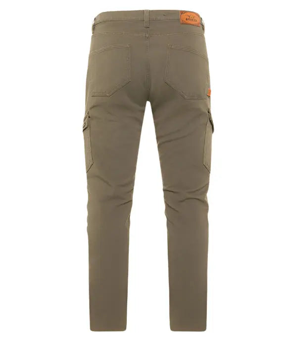 Rokker Slim Fit Cargo Trouser Light Olive FREE UK Delivery, FREE 365 Day Returns | Moto Central