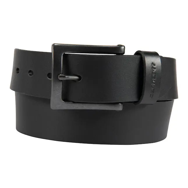 Carhartt Burnished Leather Box Buckle Belt Black FREE UK Delivery, FREE 365 Day Returns | Moto Central
