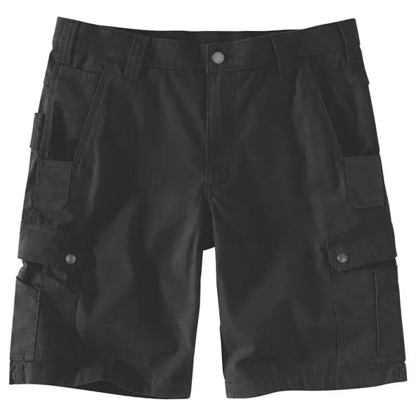 Carhartt Ripstop Cargo Work Shorts Black – front view