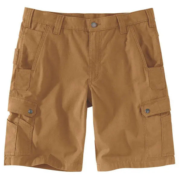 Carhartt Ripstop Cargo Work Shorts Brown – front view