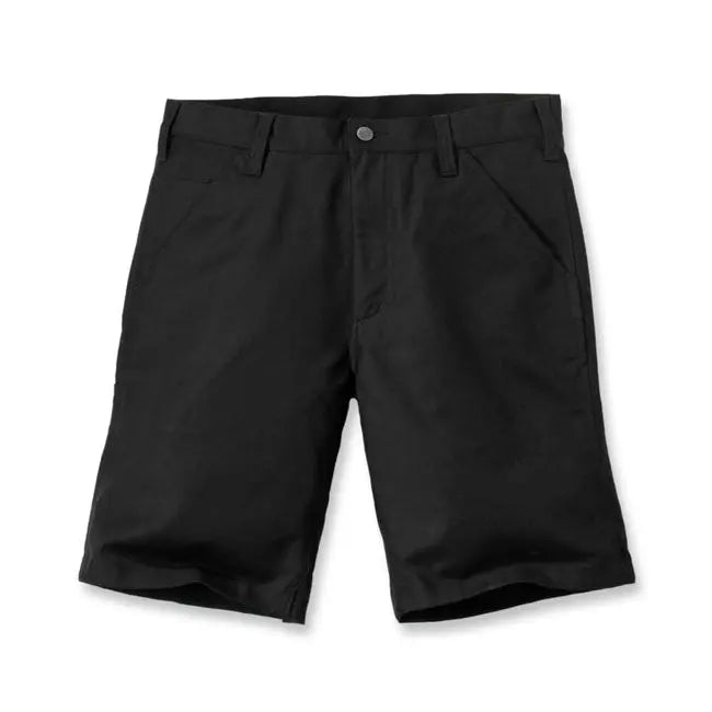 Carhartt Rugged Stretch Canvas Shorts Black FREE UK Delivery, FREE 365 Day Returns | Moto Direct