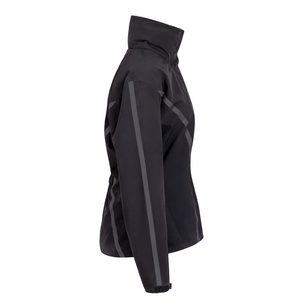 MotoGirl Aqua Shield Waterproof Jacket Black FREE UK Delivery, FREE 365 Day Returns | Moto Central