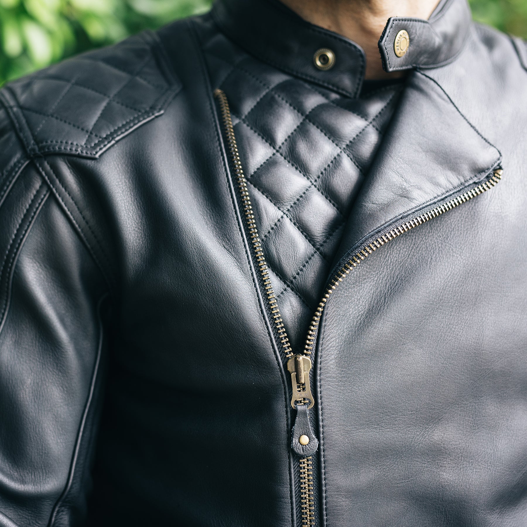 Merlin Chester Café D3O Leather Jacket Black FREE UK Delivery, FREE 365 Day Returns | Moto Central