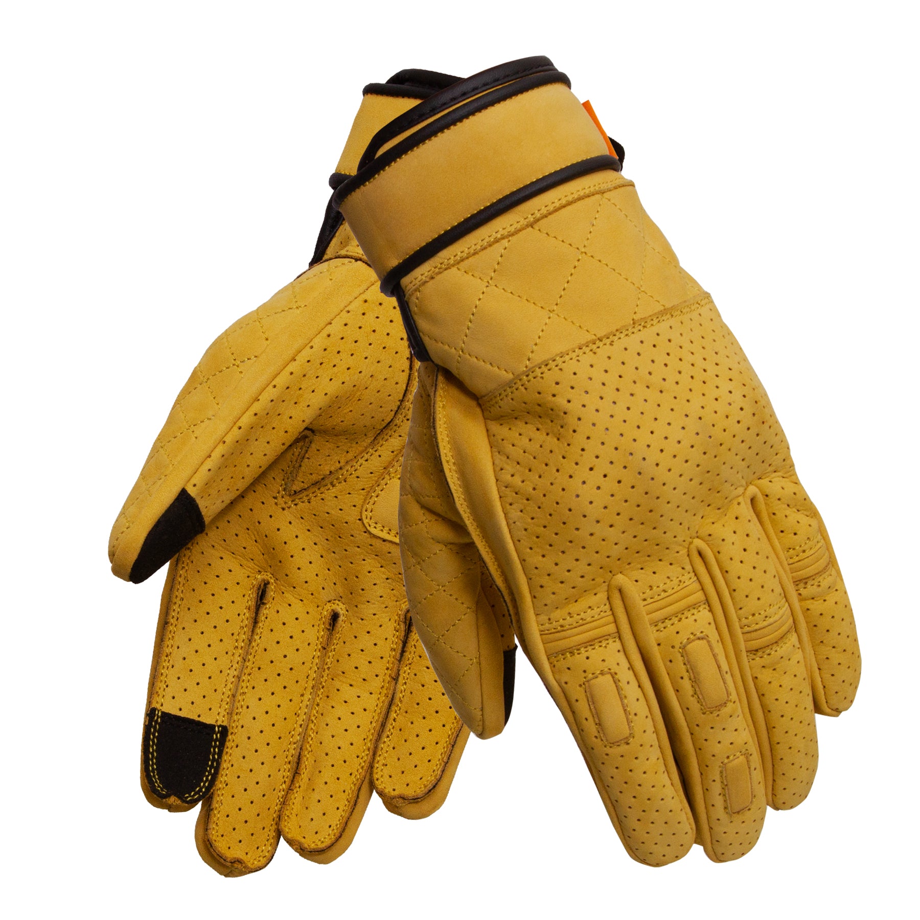 Merlin Clanstone D3O Leather Gloves Sand FREE UK Delivery, FREE 365 Day Returns | Moto Central
