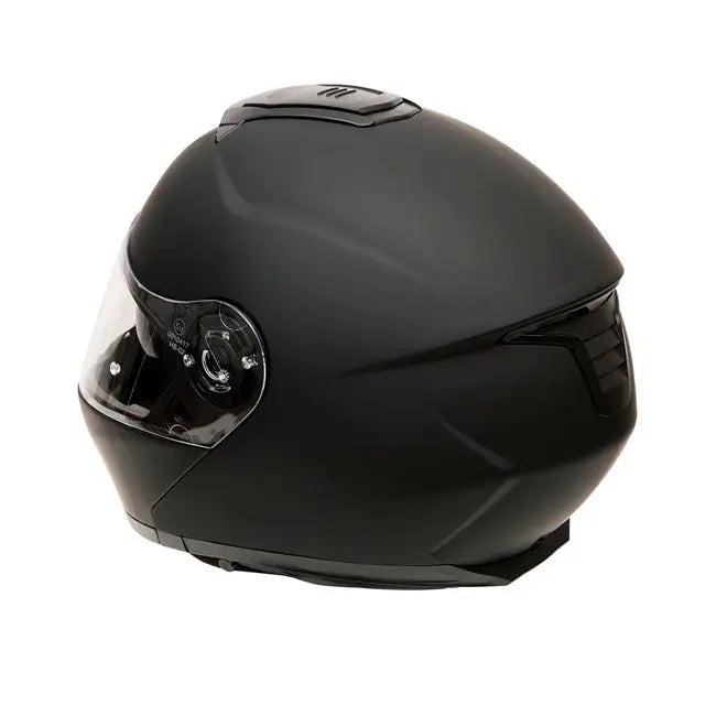 Claw Travel Flip-Up Helmet Matt Black  - FREE UK Shipping, FREE 365 Day Returns | Moto Central
