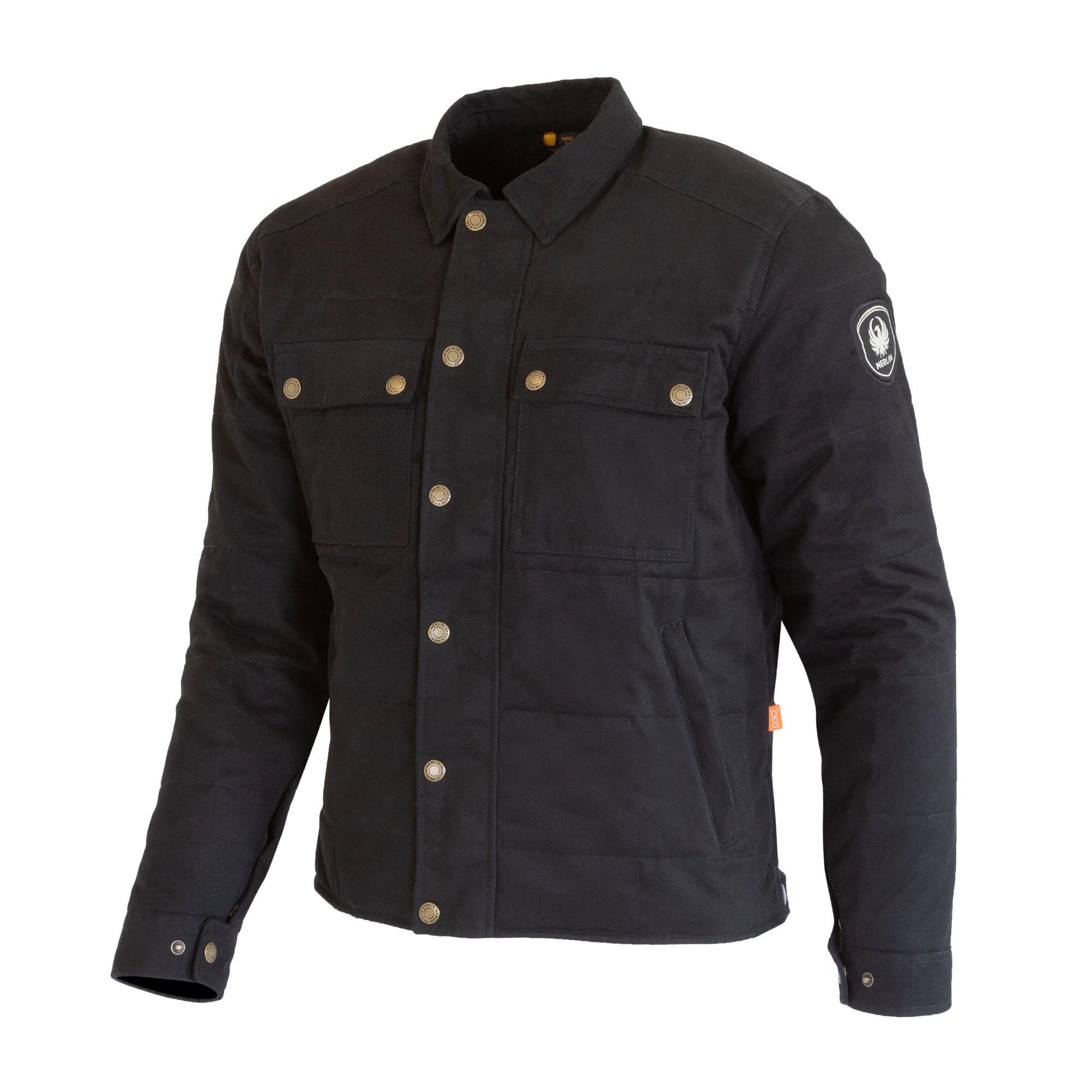 Merlin Codsall D3O Baffle Riding Jacket Black FREE UK Delivery, FREE 365 Day Returns | Moto Central