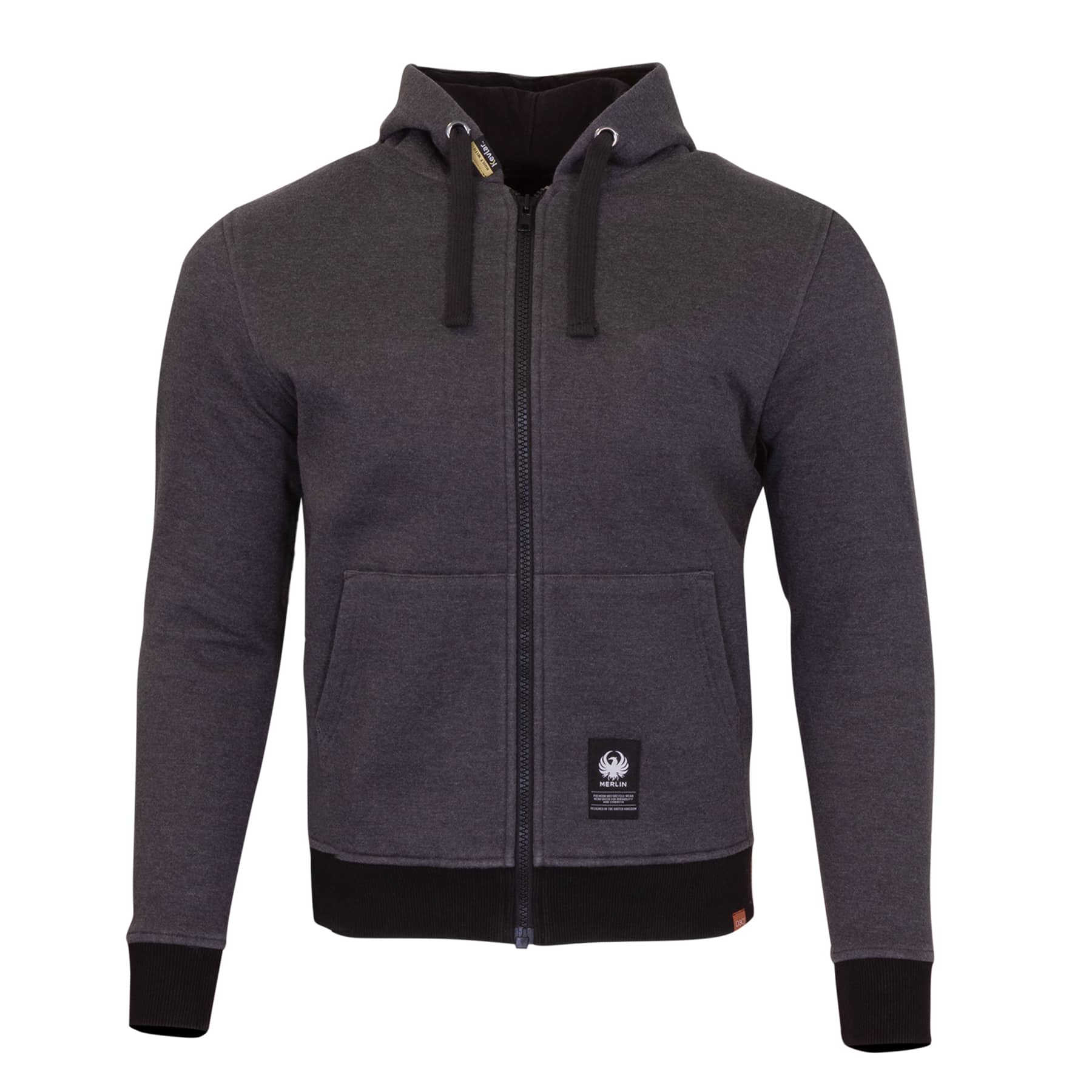 Merlin Cody D3O Single Layer Riding Hoody Grey FREE UK Delivery, FREE 365 Day Returns | Moto Central