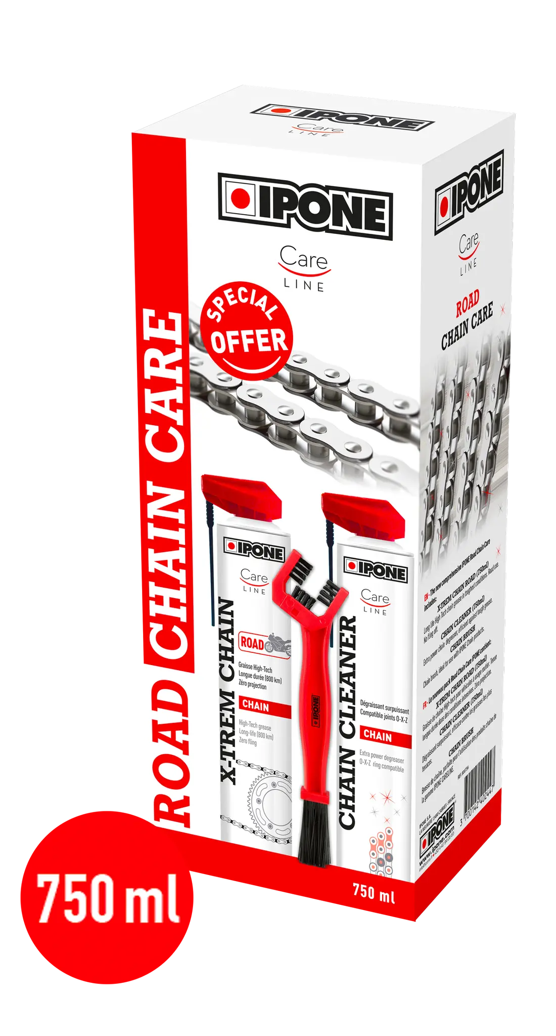 IPONE Road Chain Care Cleaner FREE UK Delivery, FREE 365 Day Returns | Moto Central