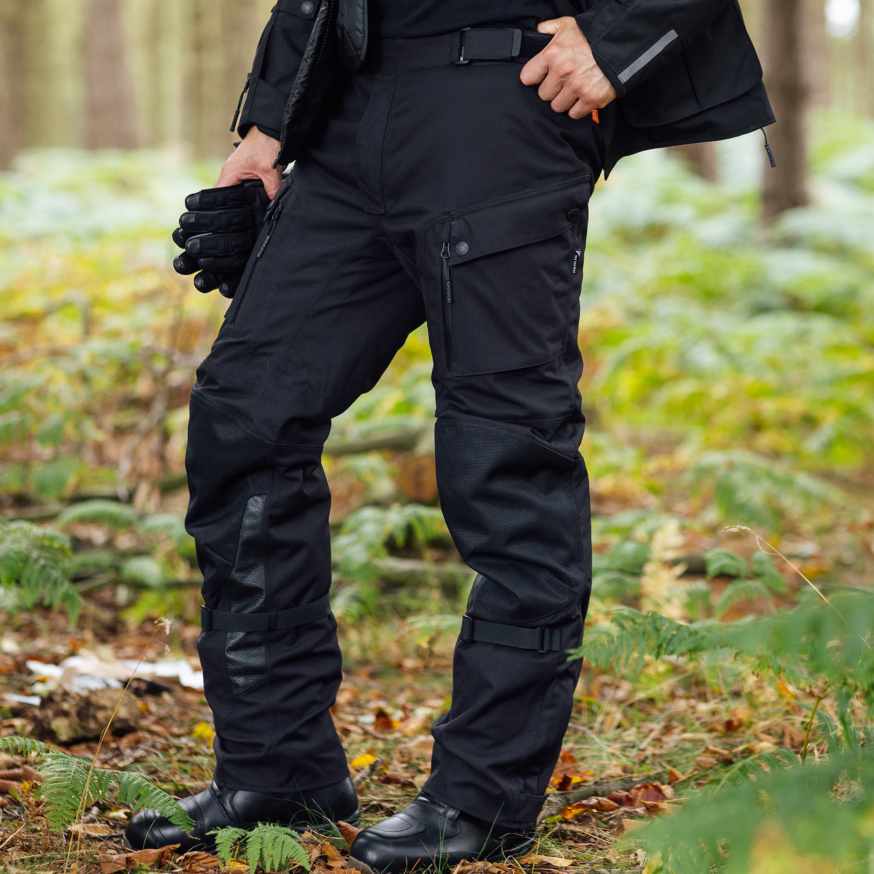 Merlin Condor Laminated D3O Trouser Black FREE UK Delivery, FREE 365 Day Returns | Moto Central
