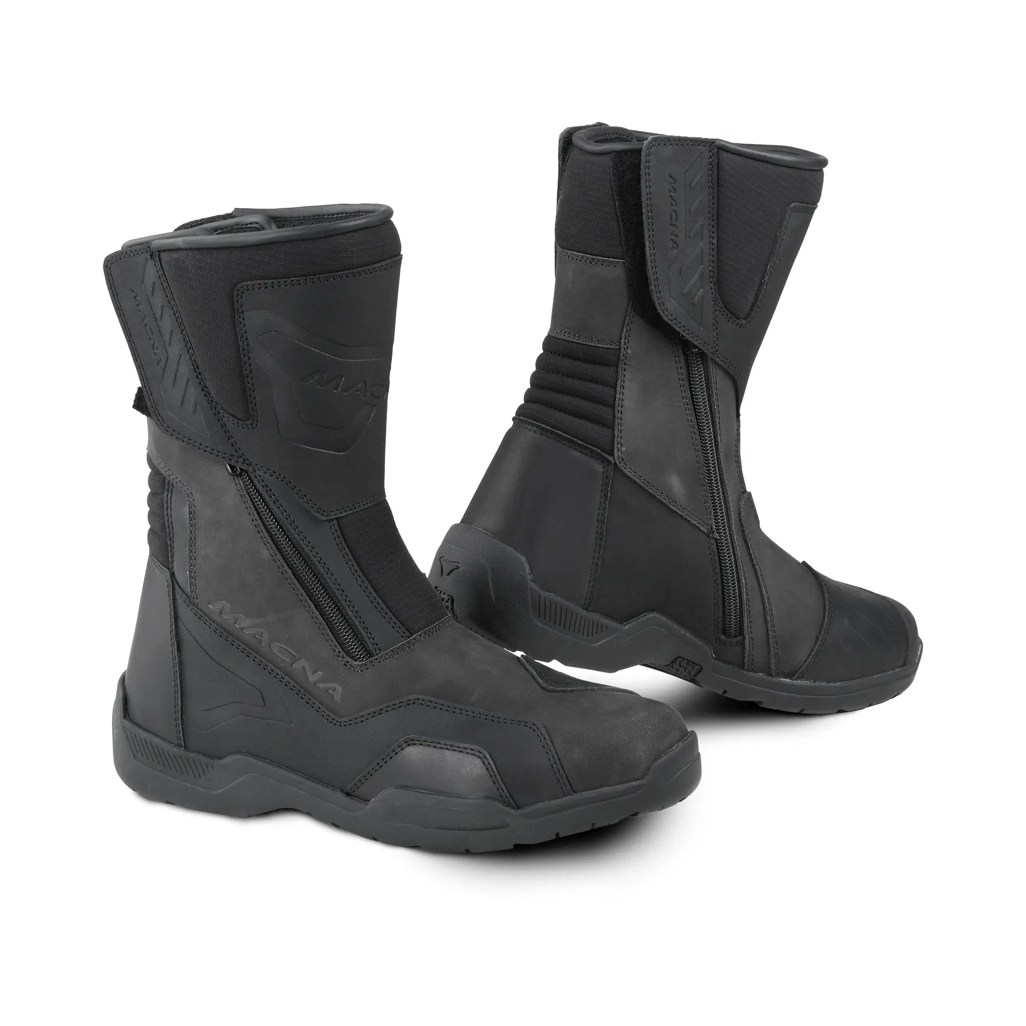 Macna Crewser RTX Boots Black FREE UK Delivery, FREE 365 Day Returns | Moto Central