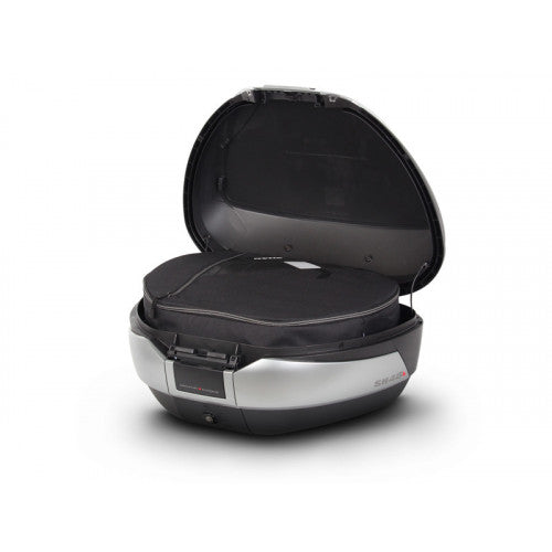 SHAD SH48 Top Box Black / Titanium - FREE UK Shipping, FREE 365 Day Returns | Moto Central