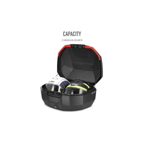 SHAD SH51 Top Box Carbon - FREE UK Shipping, FREE 365 Day Returns | Moto Central