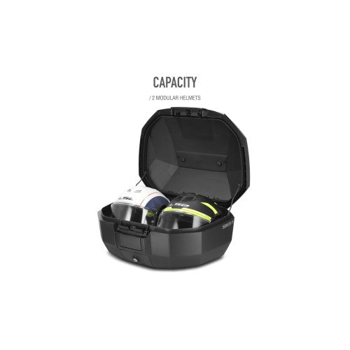 SHAD SH51 Top Box Aluminium - FREE UK Shipping, FREE 365 Day Returns | Moto Central