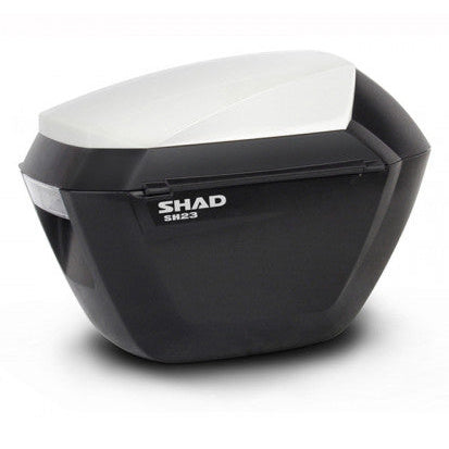 SHAD SH23 Pannier Cover White - motorcycle cover product view