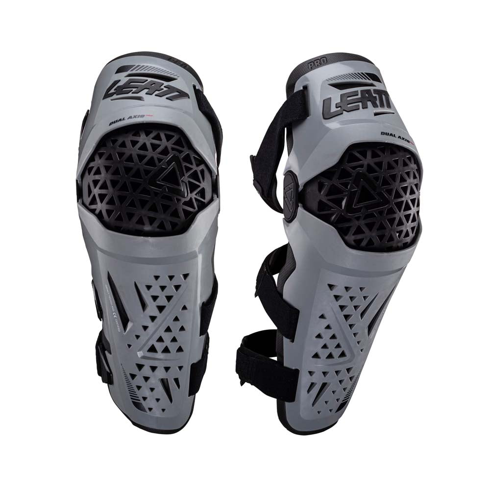 Leatt Dual Axis Knee & Shin Guard Forge Grey