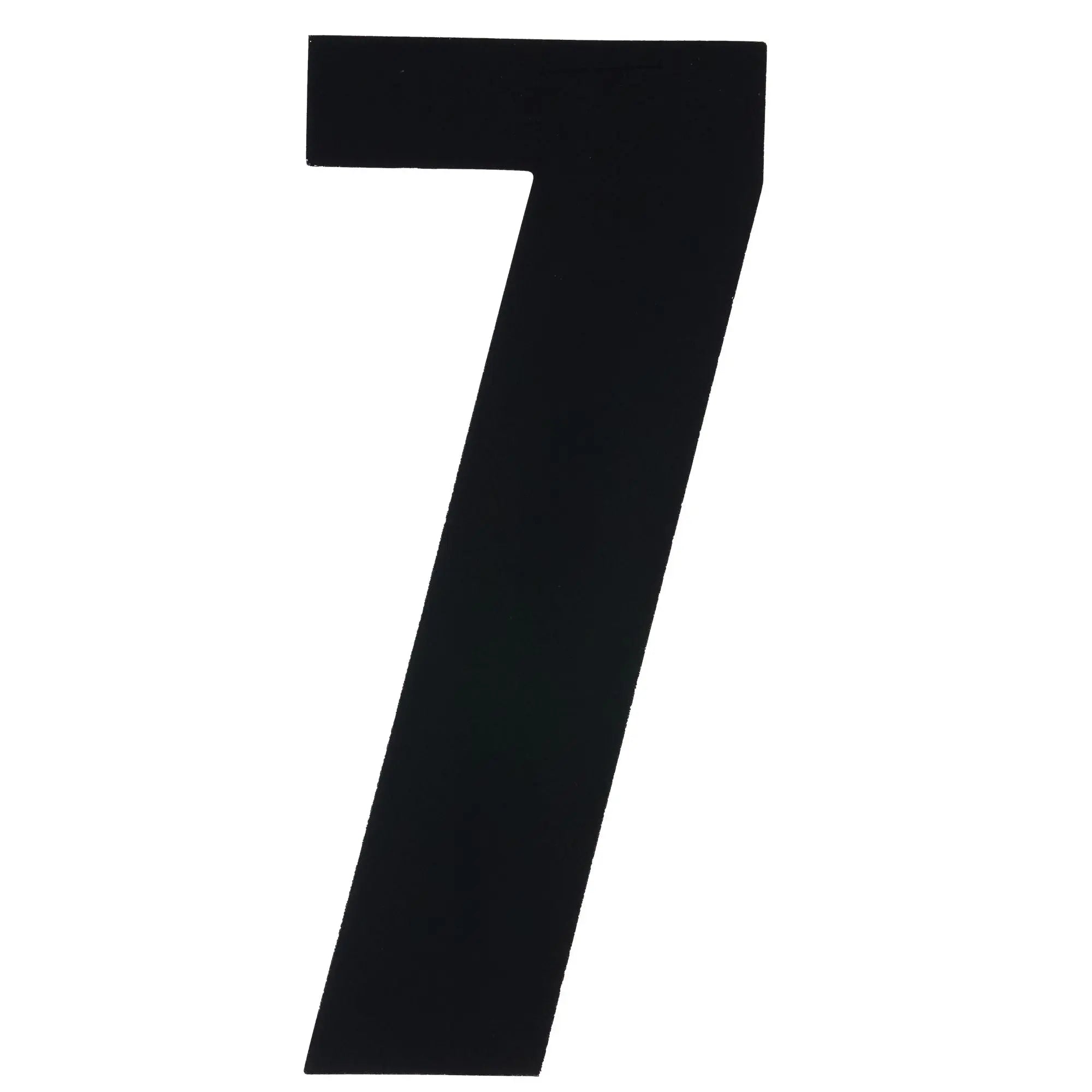 Bike It Race Numbers #7 Decal Black - FREE UK Shipping, FREE 365 Day Returns | Moto Central