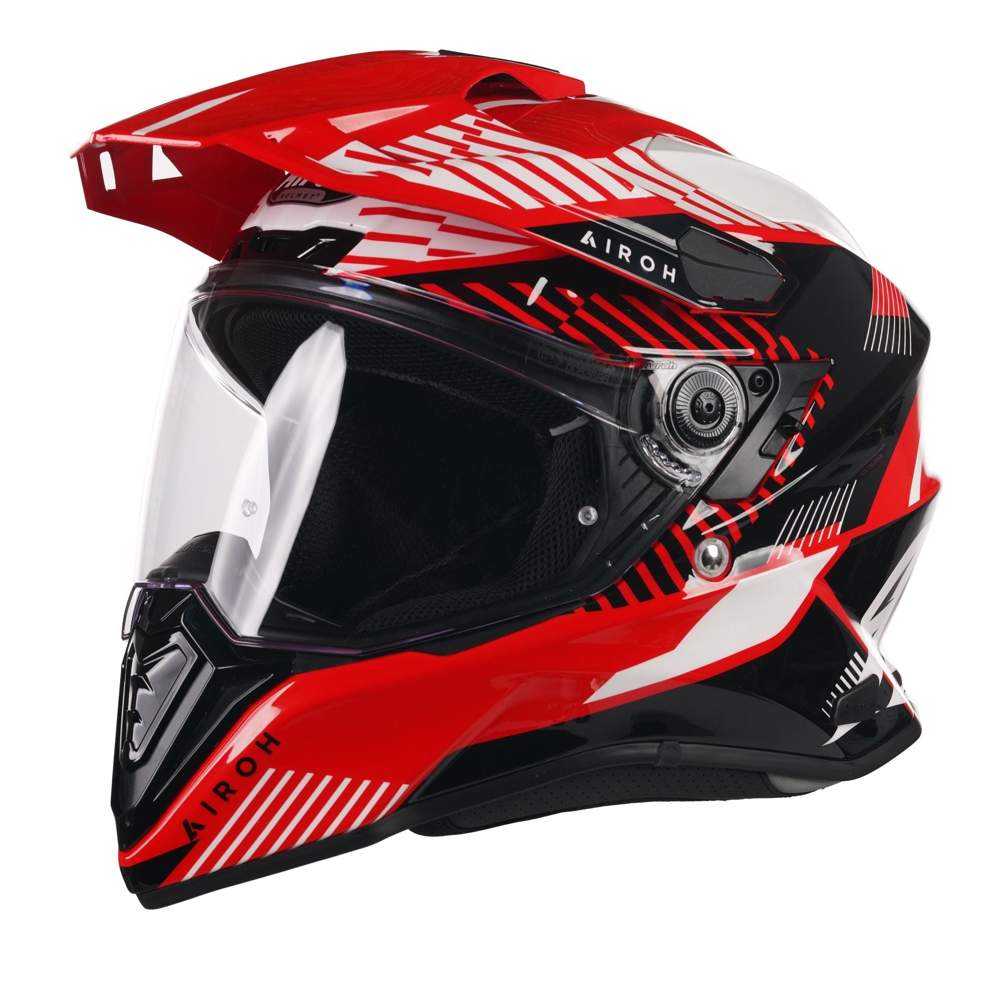 Airoh Commander Adventure Gloss Boost Red