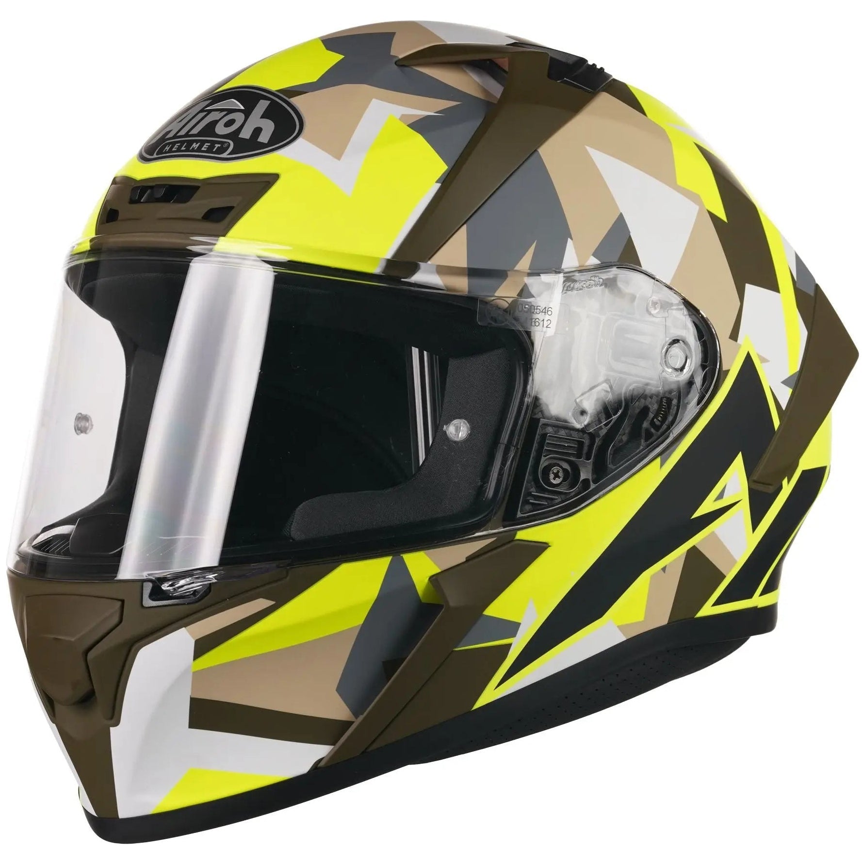 Airoh Valor Full Face Helmet Matt Army - FREE UK Shipping, FREE 365 Day Returns | Moto Central