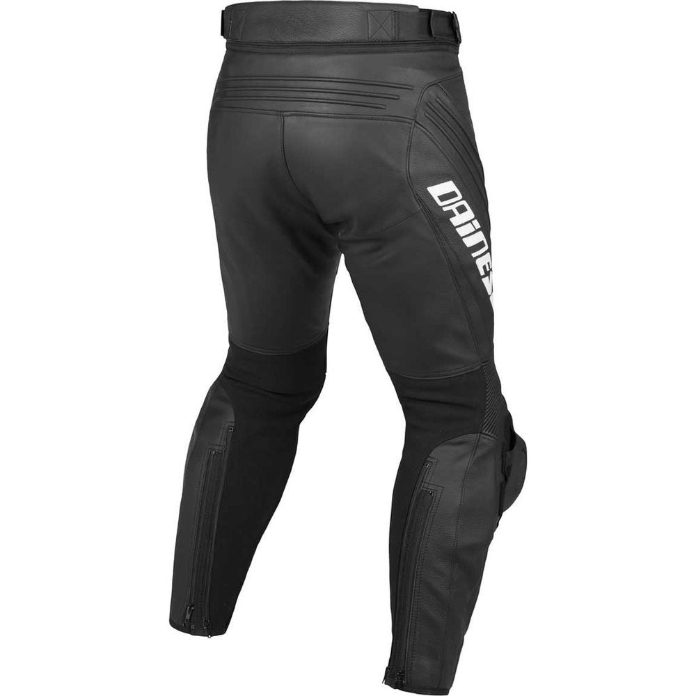 Dainese Delta Pro Evo C2 Pelle Leather Trouser Black / Black