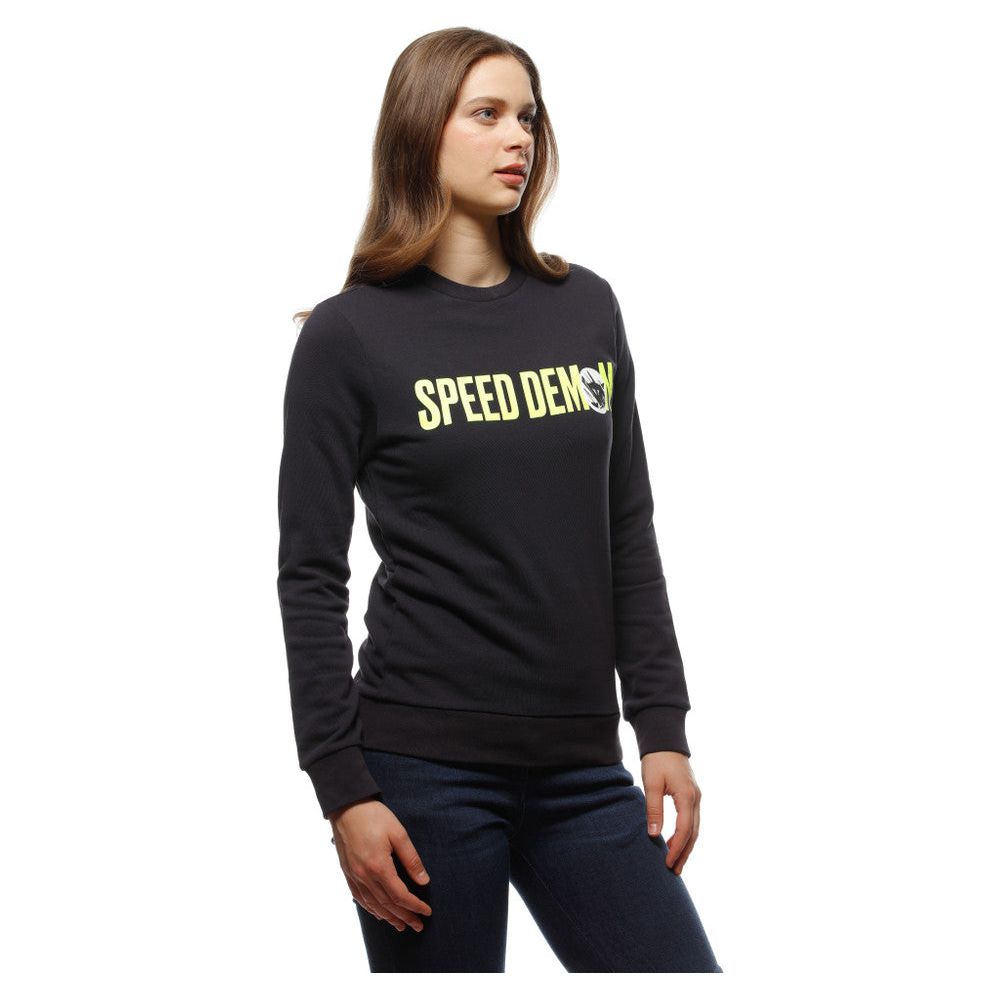 Dainese Knee Down Ladies Sweater Nine Iron Black
