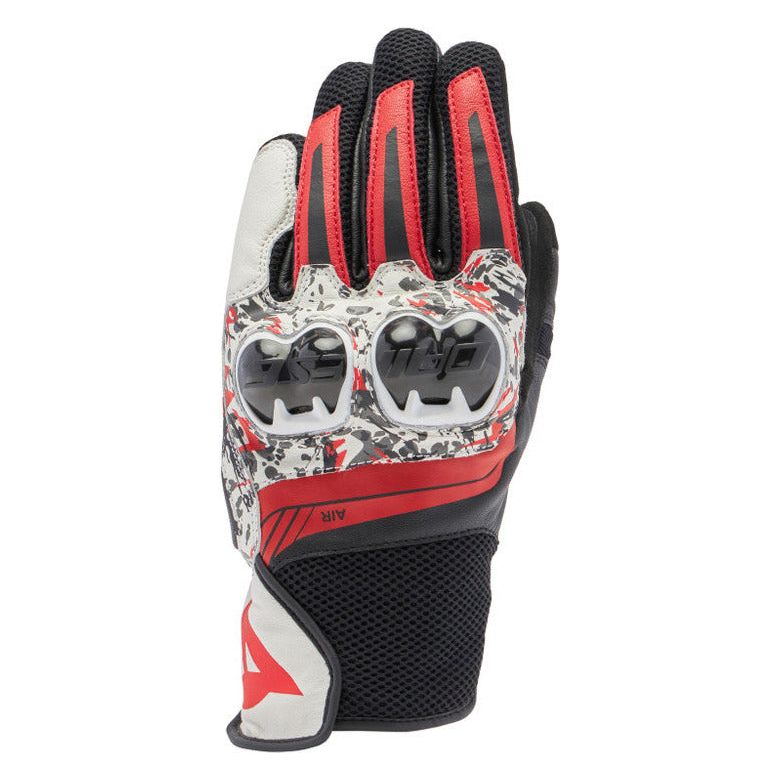 Dainese MIG 3 Leather Gloves Black / Red / White