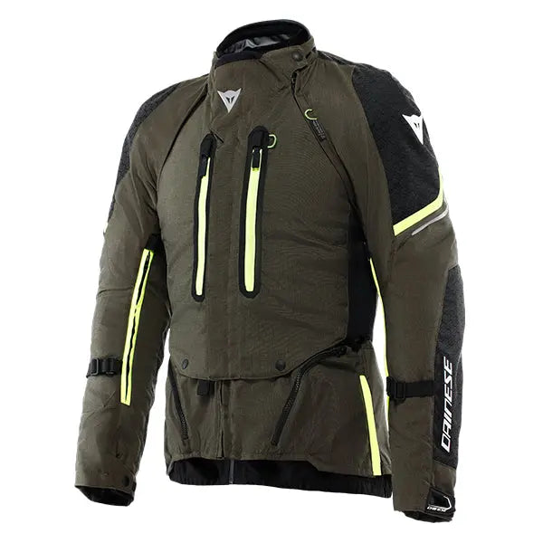 Dainese Super Adventure Absoluteshell Textile Jacket Tarmac / Black / Fluo Yellow FREE UK Delivery, FREE 365 Day Returns | Moto Central