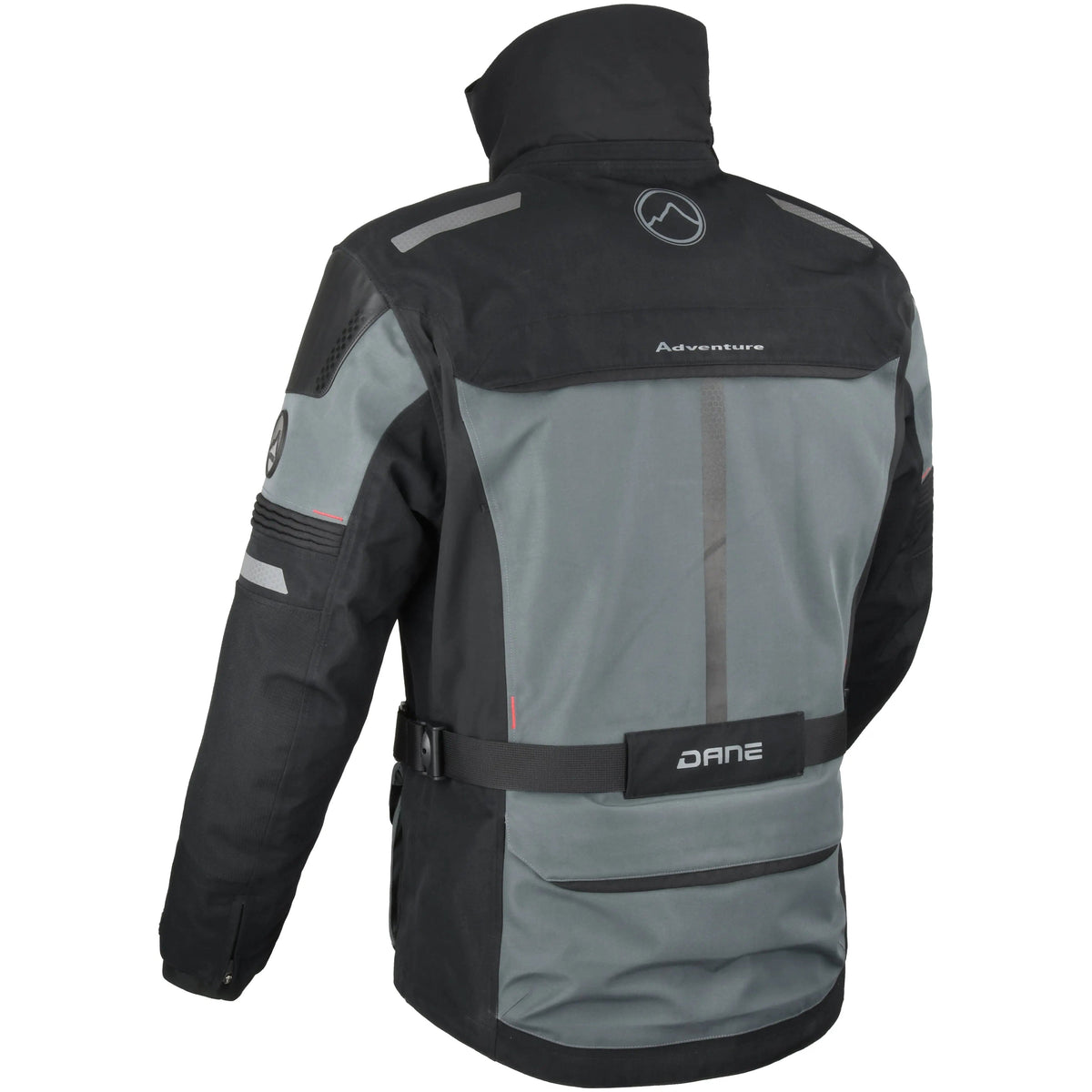 Dane Bornholm Gore-Tex Pro Jacket Black / Grey – rear view