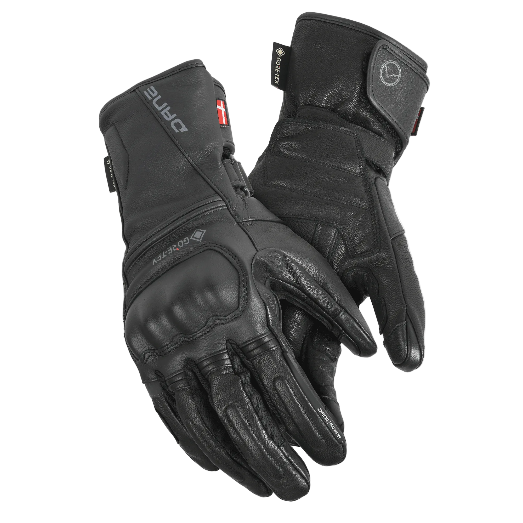 Dane Arhus Gore-Tex Gloves Black FREE UK Delivery, FREE 365 Day Returns | Moto Central