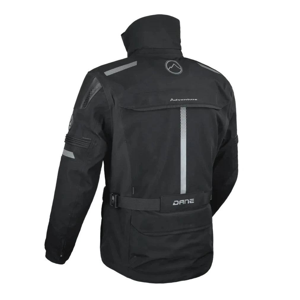Dane Bornholm Gore-Tex Pro Jacket Black - FREE UK Shipping, FREE 365 Day Returns | Moto Central