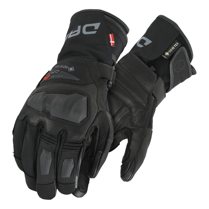 Dane Helsingor Gore-Tex Gloves Black FREE UK Delivery, FREE 365 Day Returns | Moto Central