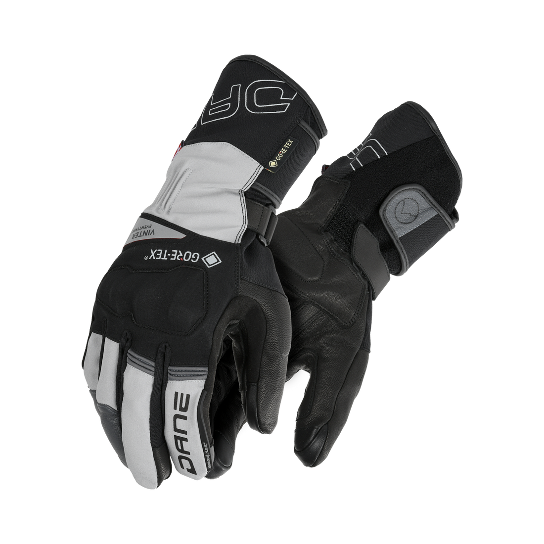 Dane Lemvig Gore-Tex Gloves Grey FREE UK Delivery, FREE 365 Day Returns | Moto Central