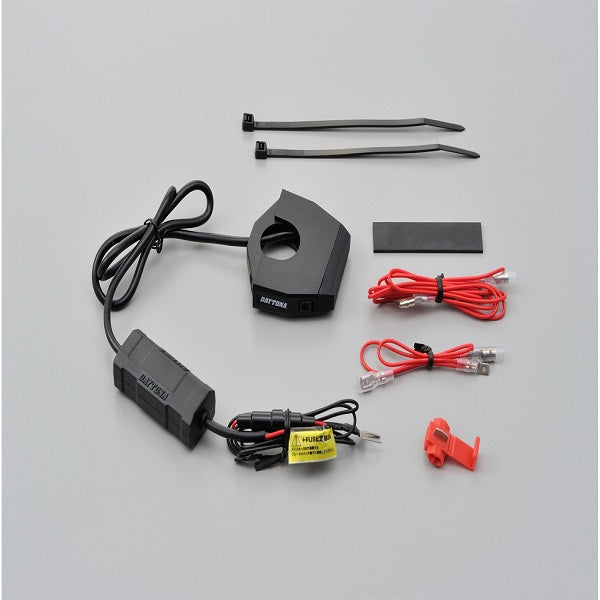 Daytona Power Supply Slim Mount USB Type A 1 Port 2.4A