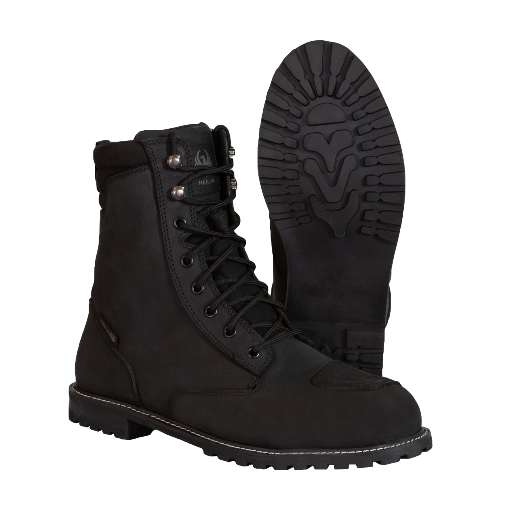 Merlin G24 Drax 2 D3O Boots Black FREE UK Delivery, FREE 365 Day Returns | Moto Central