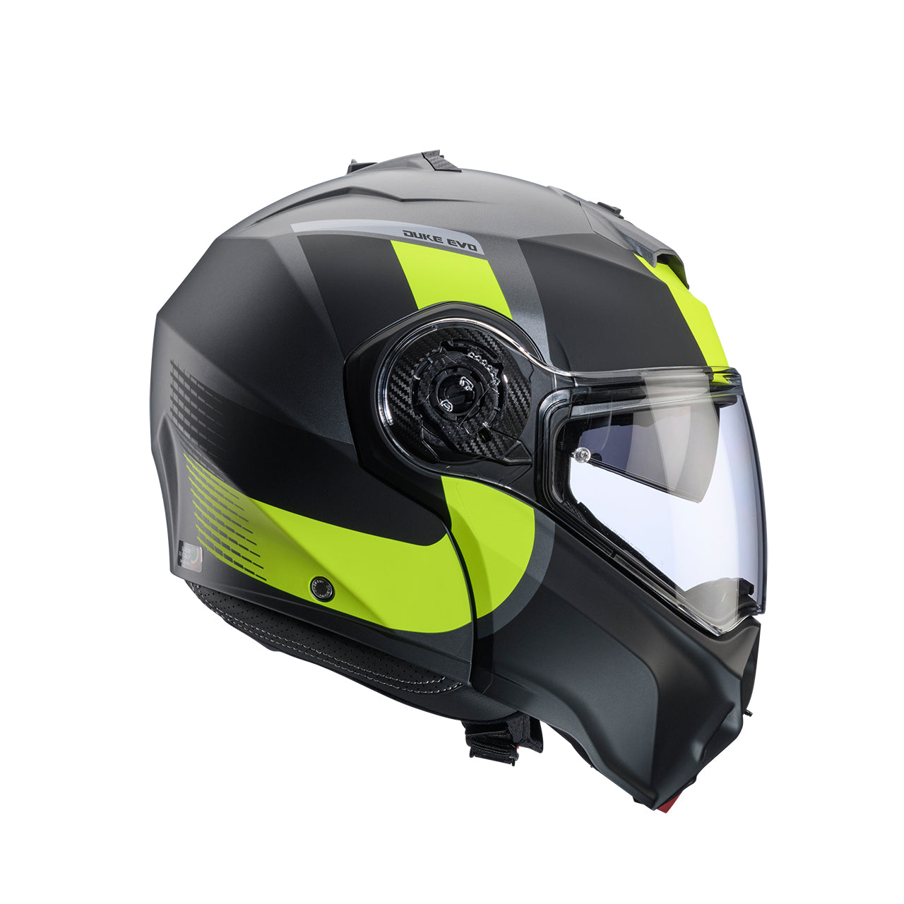 Caberg Duke Evo Indy Matt Gun Metal / Fluo Yellow / Black