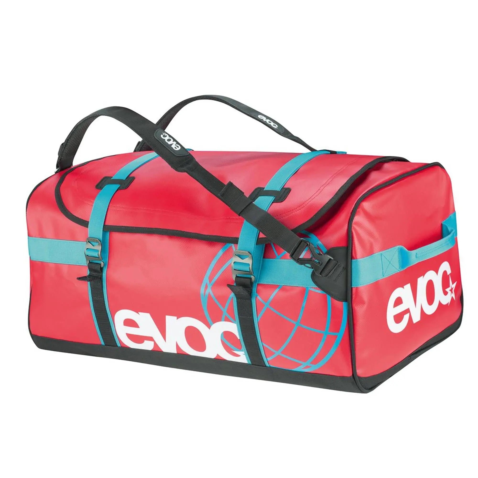 Evoc Duffle Bag Dark Olive / Black - FREE UK Shipping, FREE 365 Day Returns | Moto Central