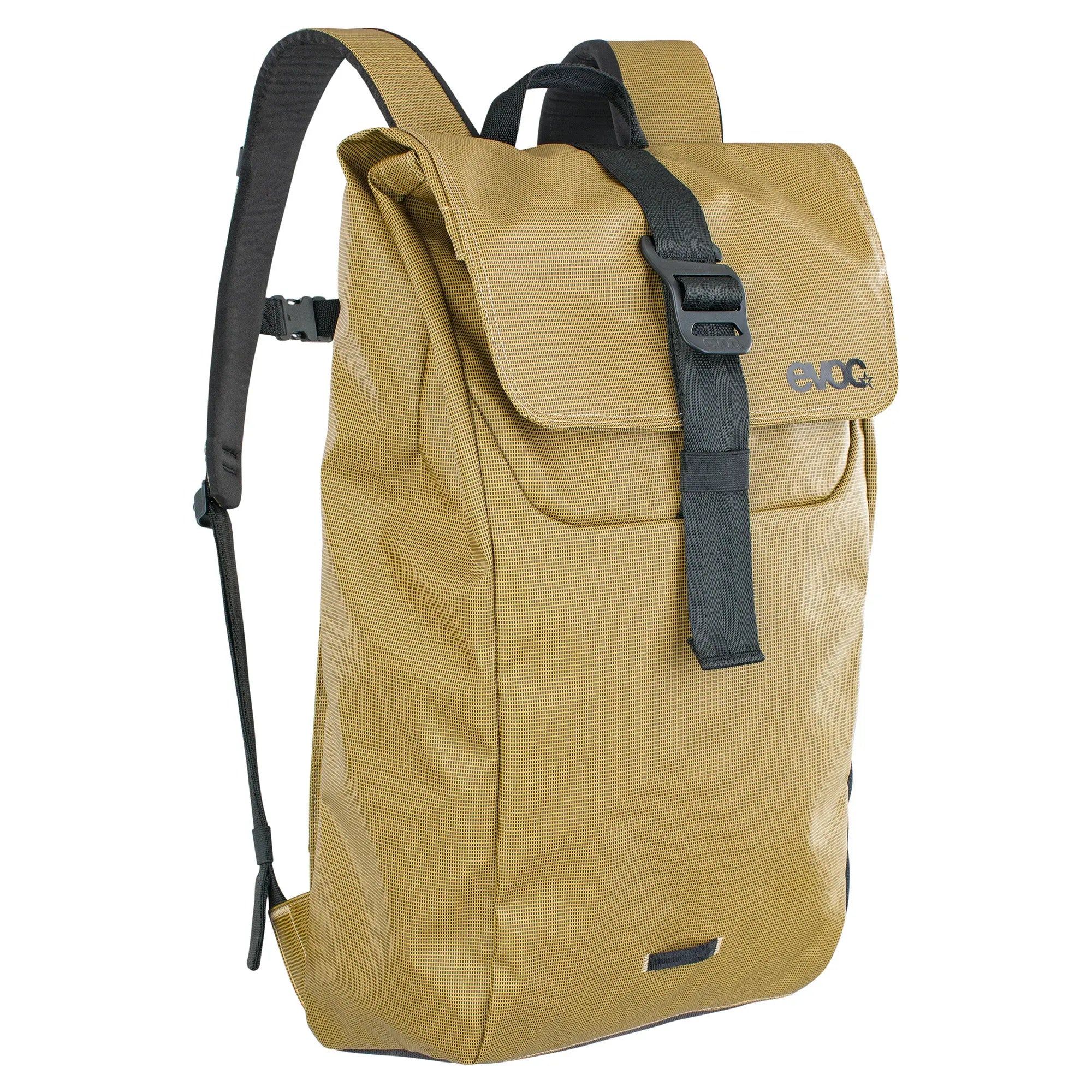 Evoc Duffle Backpack Curry / Black - FREE UK Shipping, FREE 365 Day Returns | Moto Central