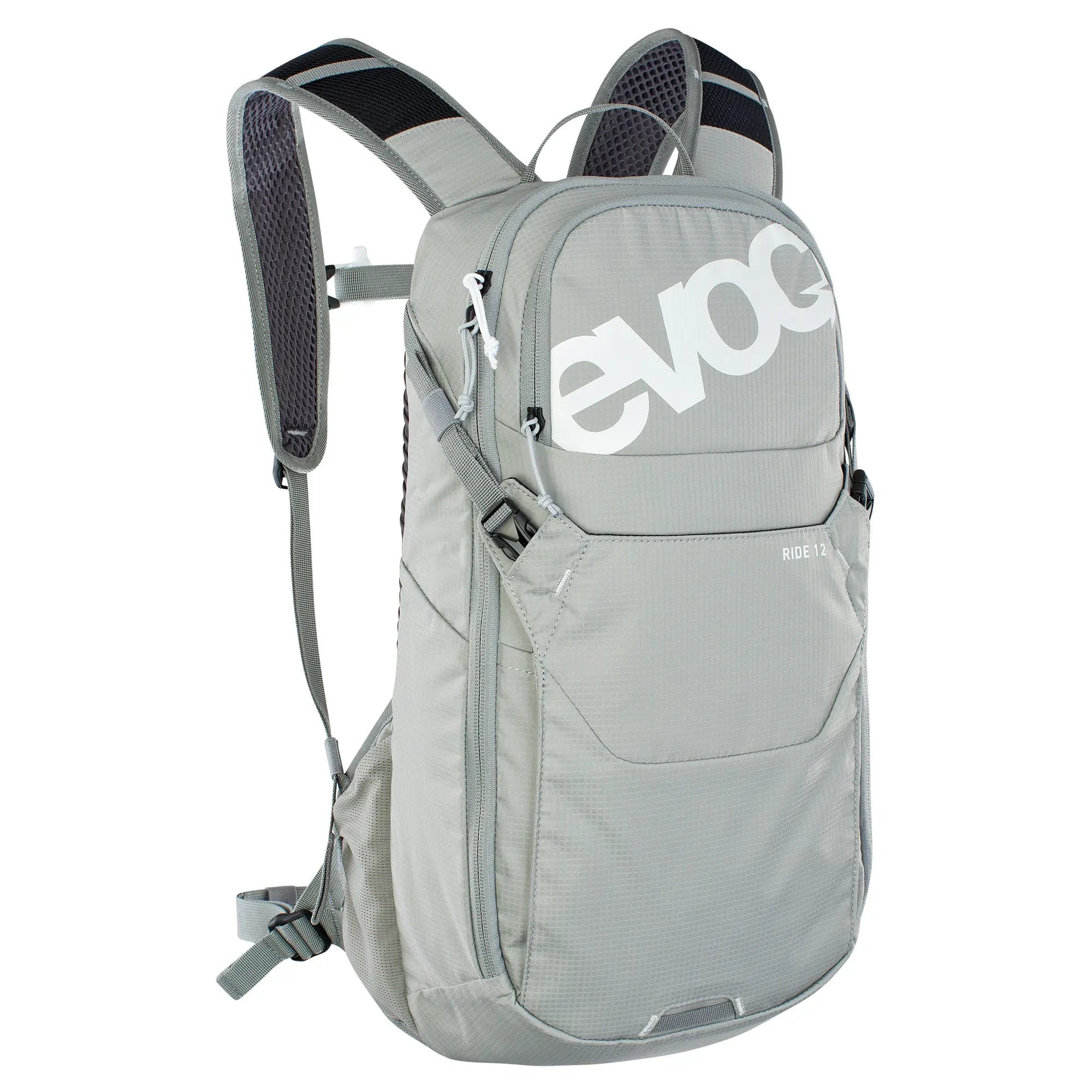 Evoc Ride Performance Backpack With 2L Bladder Stone - FREE UK Shipping, FREE 365 Day Returns | Moto Central