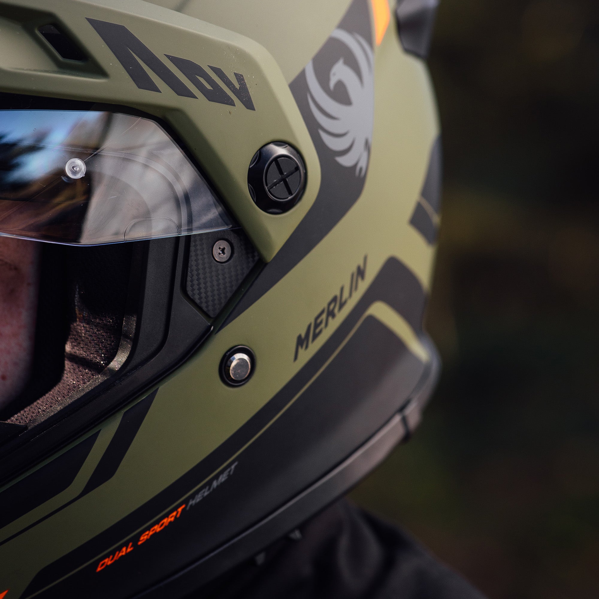 Merlin Torres Block Matt Green FREE UK Delivery, FREE 365 Day Returns | Moto Central
