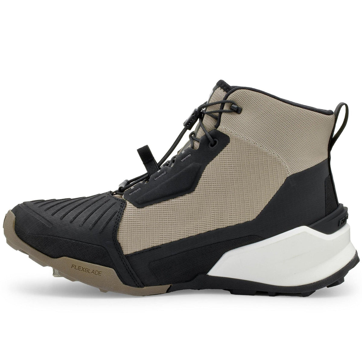 Revit Subduction Shoes Black / Sand single shoe opposite-side view
