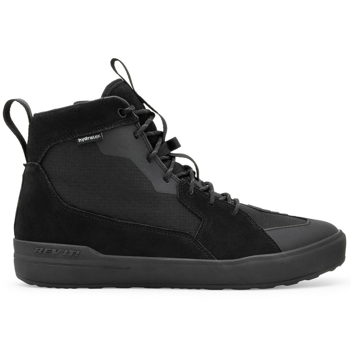 Revit Arrow 2 H2O Shoes Black right-facing side profile