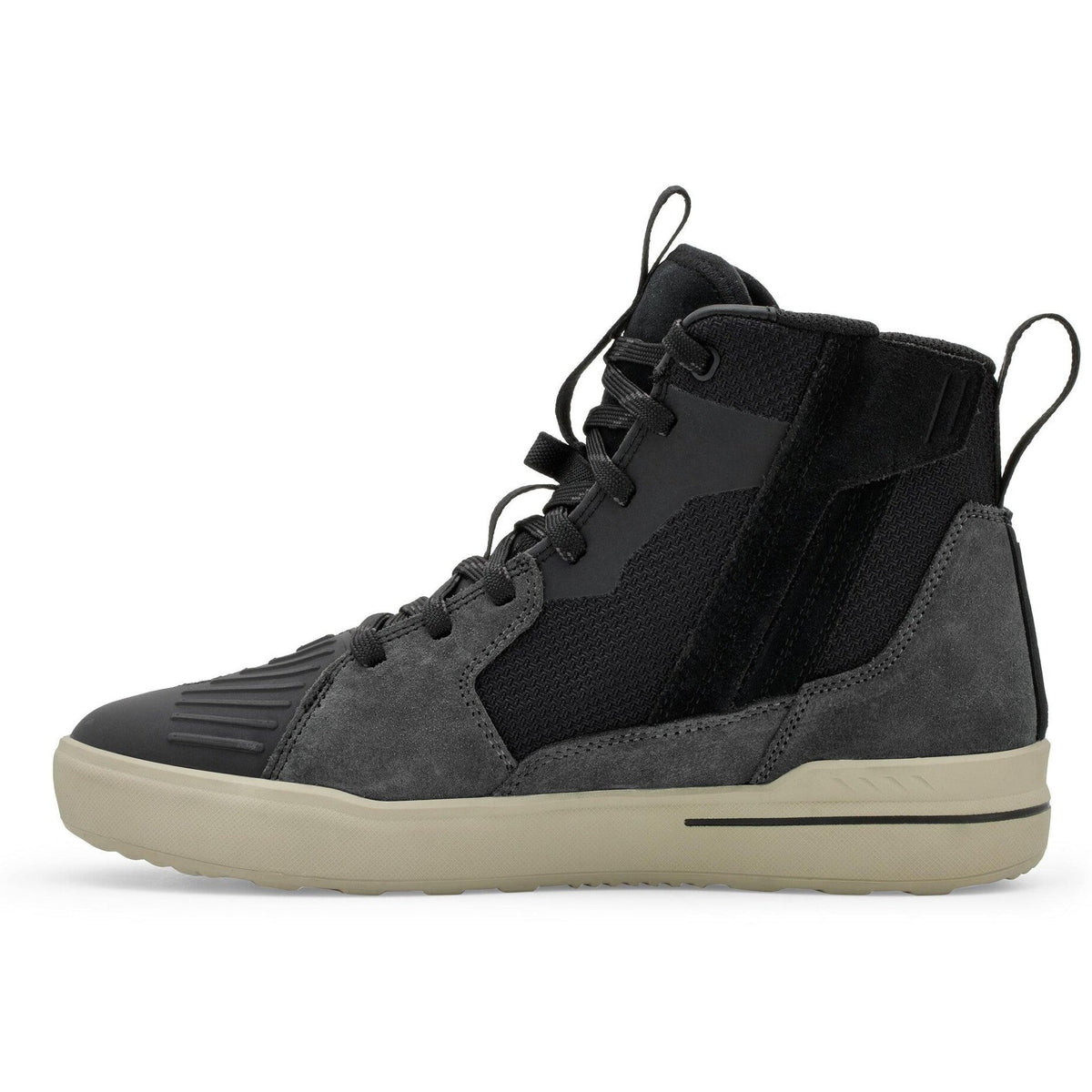 Revit Arrow 2 Ladies Shoes Grey / Sand left-facing side profile