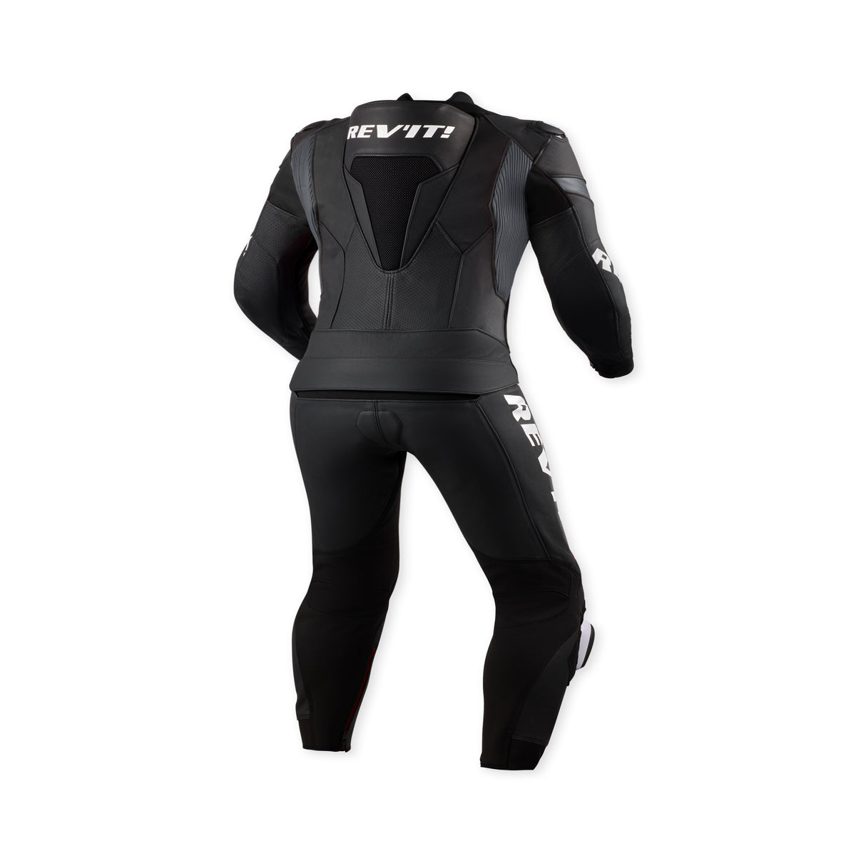 Revit Argon 3 Combi Two Piece Leather Suit Black / White FREE UK Delivery, FREE 365 Day Returns | Moto Central