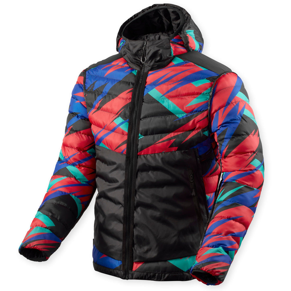 Revit Payload Textile Jacket Black / Blue – front view
