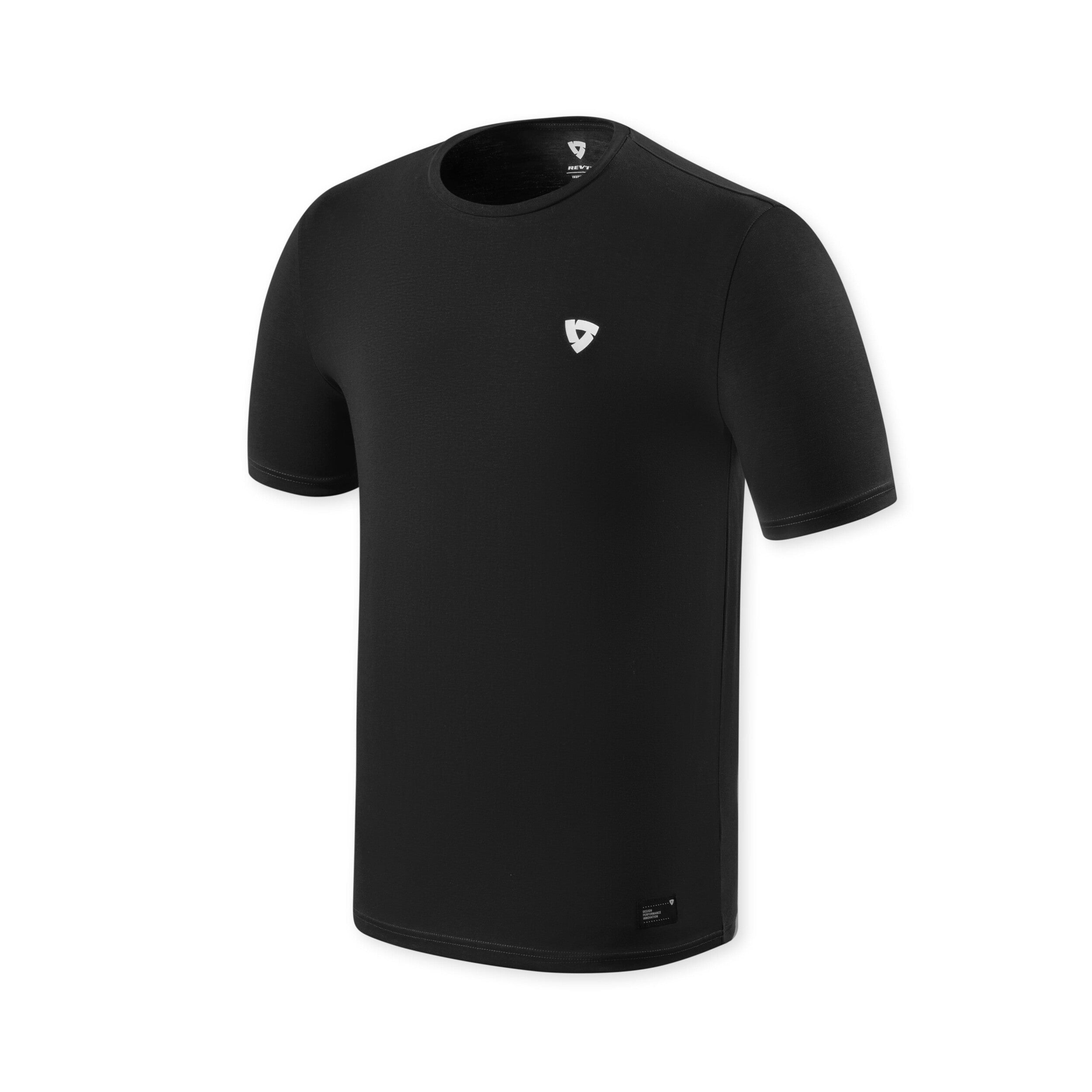 Revit Eddie T-Shirt Black front view