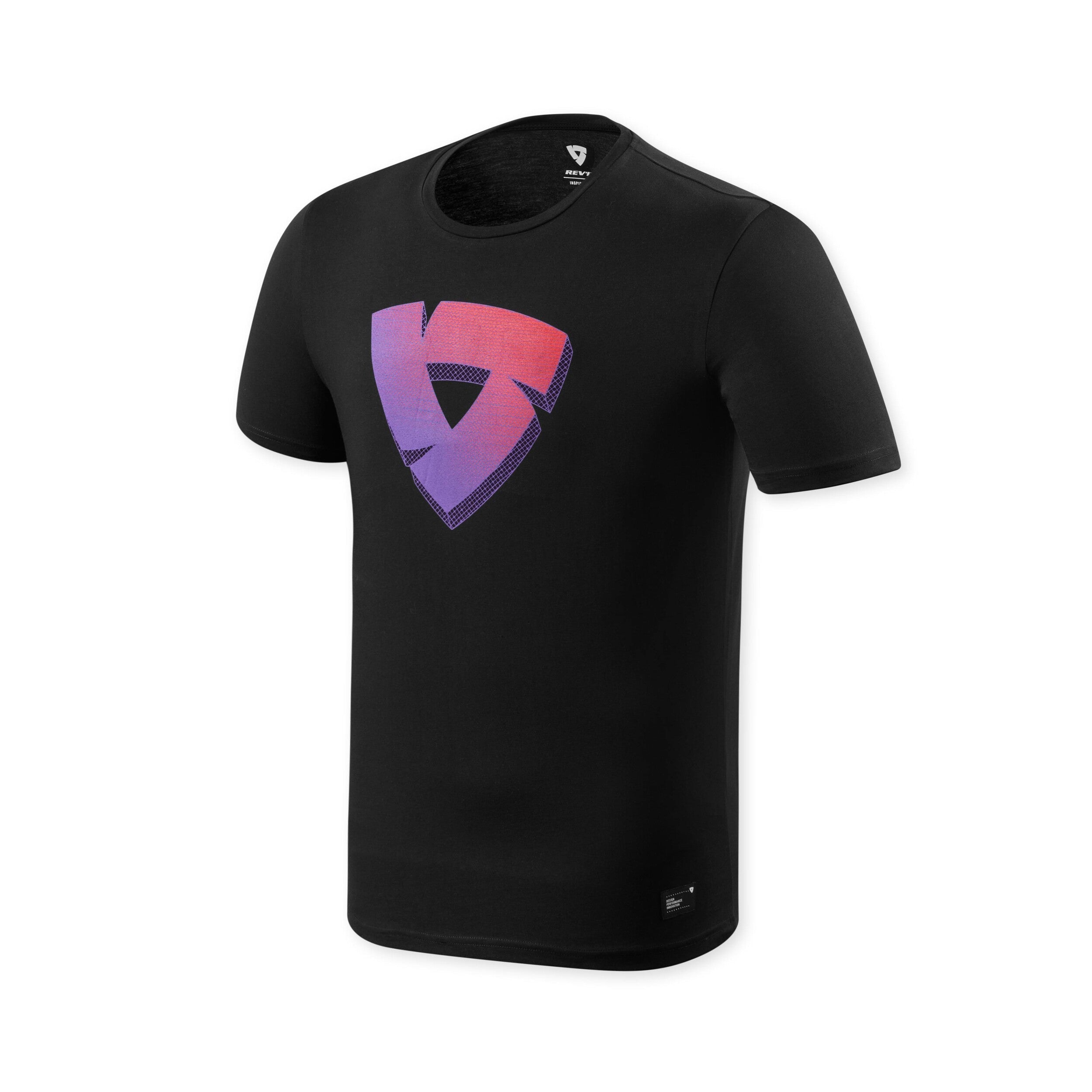 Revit Andy T-Shirt Black front view